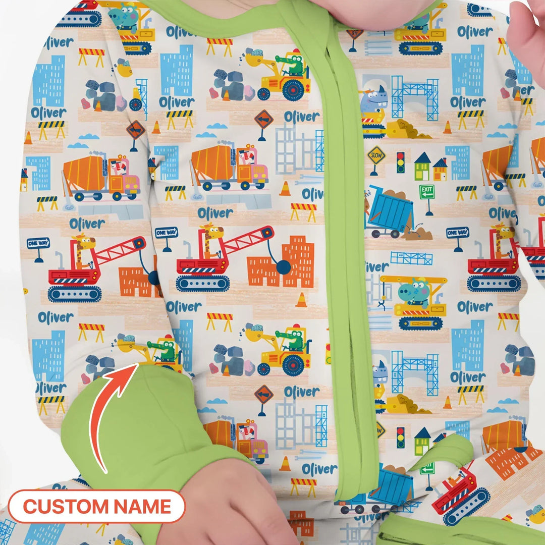 Little Builder Friends Custom Name Convertible Zippy