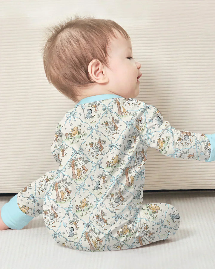 Spring Meadow Friends Bamboo Convertible Zippy