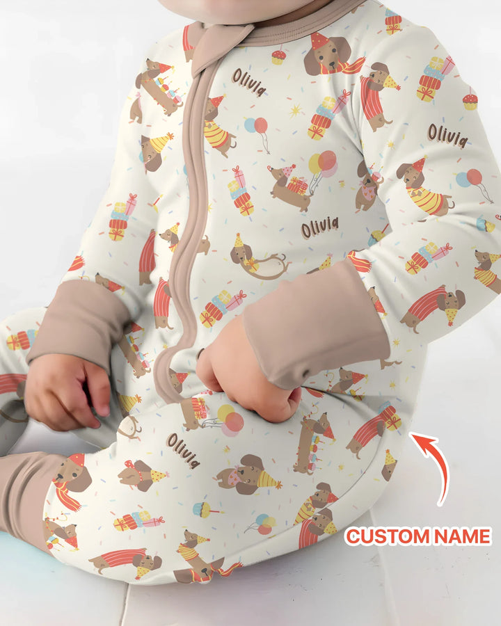 Dachshund Birthday Bamboo Convertible Zippy