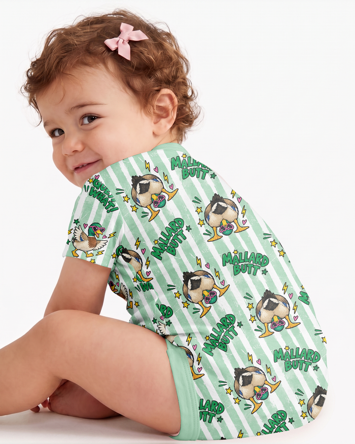 Guess What Mallard Butt Bamboo Bodysuit