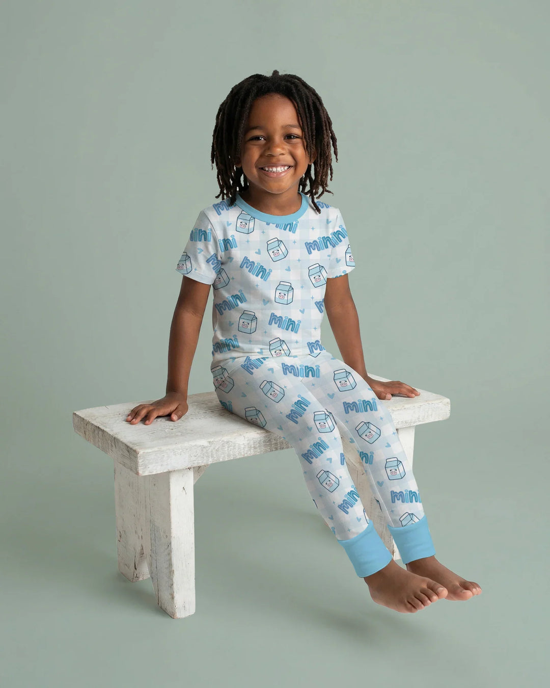 Mama & Mini Mother's Day 2026 Bamboo Two Piece Short Sleeve Pajama Set