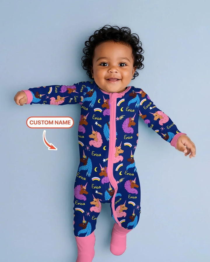 Gerippte Babykleidung mit individuellem Foto - Weich &amp; Skizzenhaft