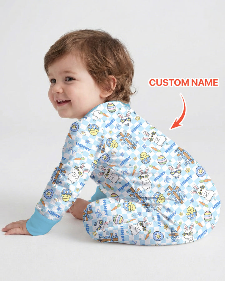 Custom Name Retro Easter Convertible Zippy