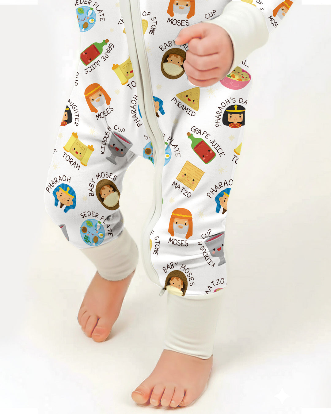 Gerippte Babykleidung mit individuellem Foto - Weich &amp; Skizzenhaft