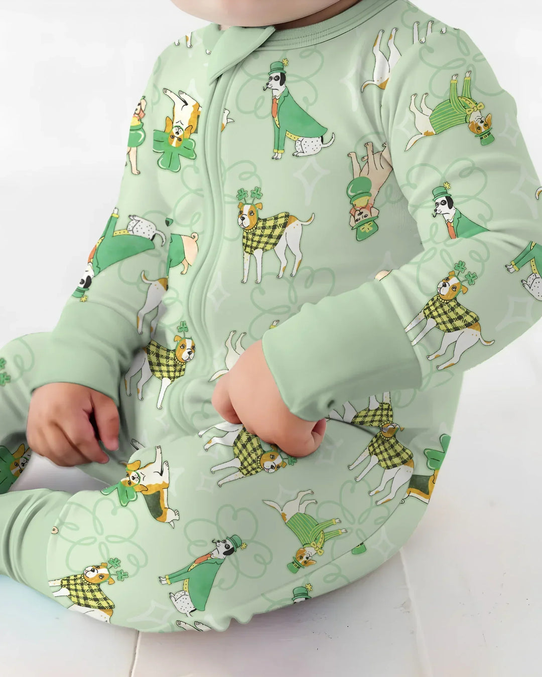 Gerippte Babykleidung mit individuellem Foto - Weich &amp; Skizzenhaft