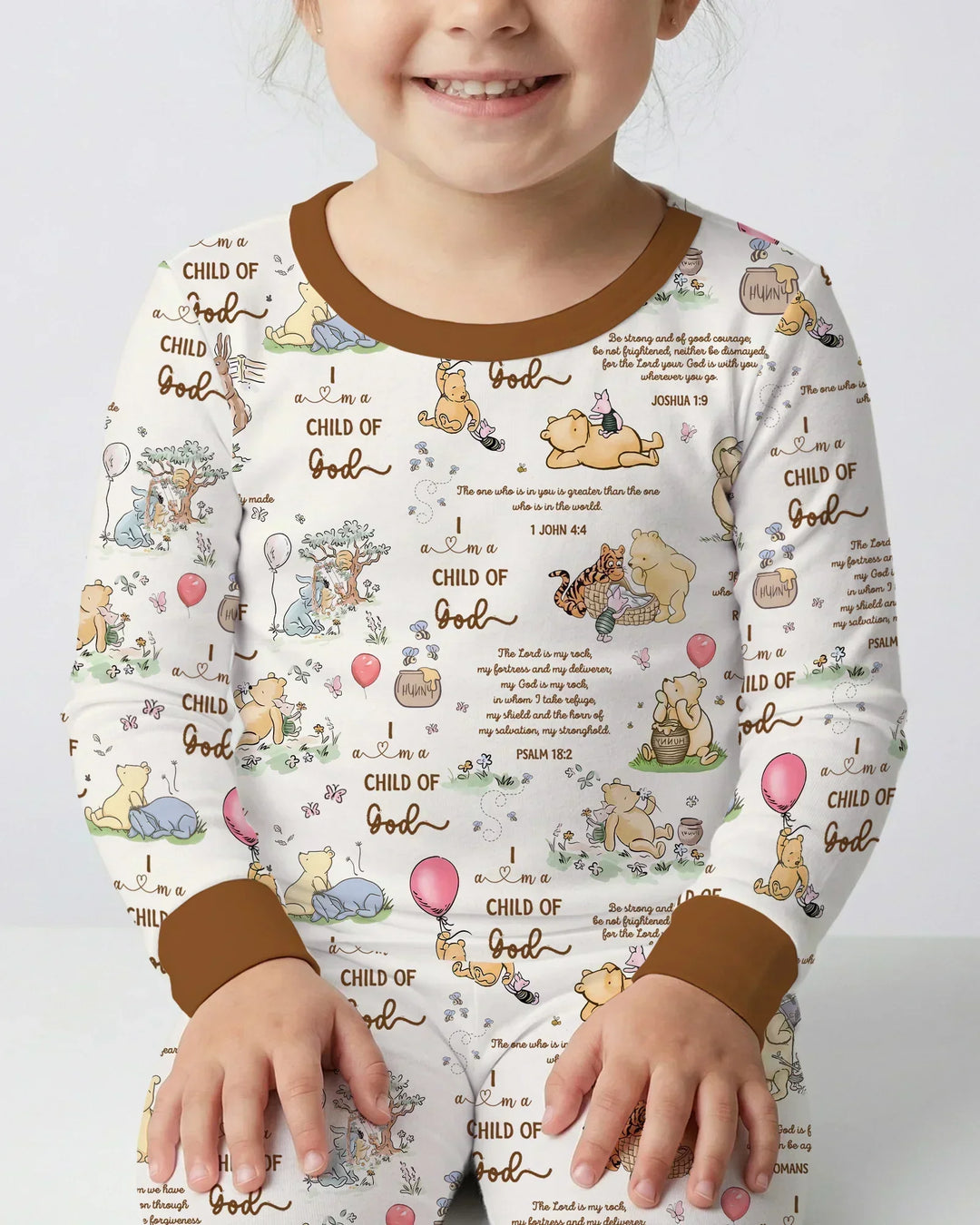 Child of God Whimsy Woodland Two Piece Long Sleeve Pajama Set