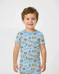 Ramadan Mubarak Bamboo Two Piece Short Sleeve Pajama Set