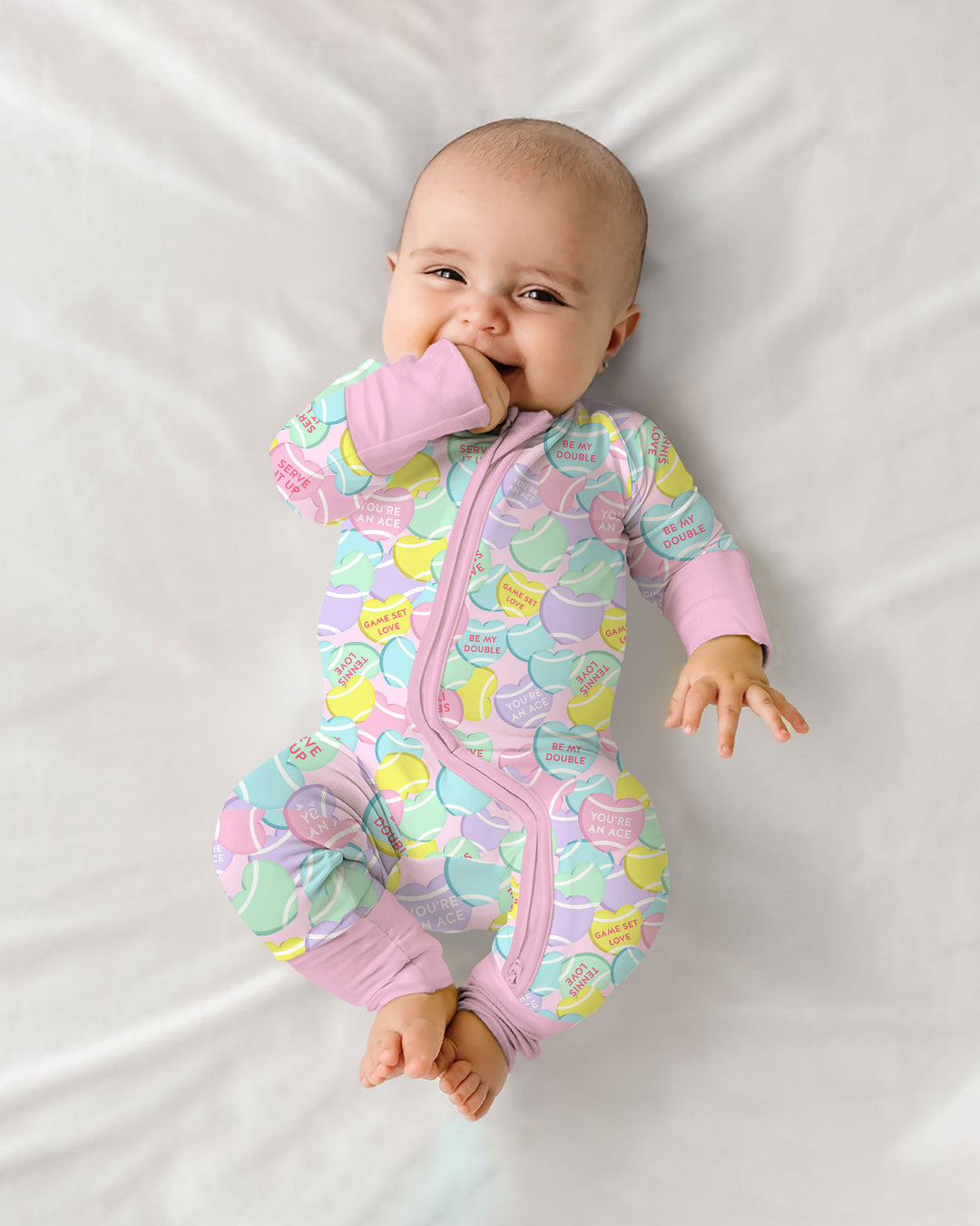 Tennis Candy Family Matching Bamboo Convertible Zippy