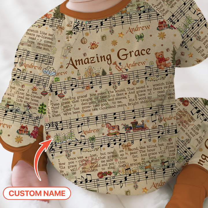 Amazing Grace Custom Name Convertible Zippy