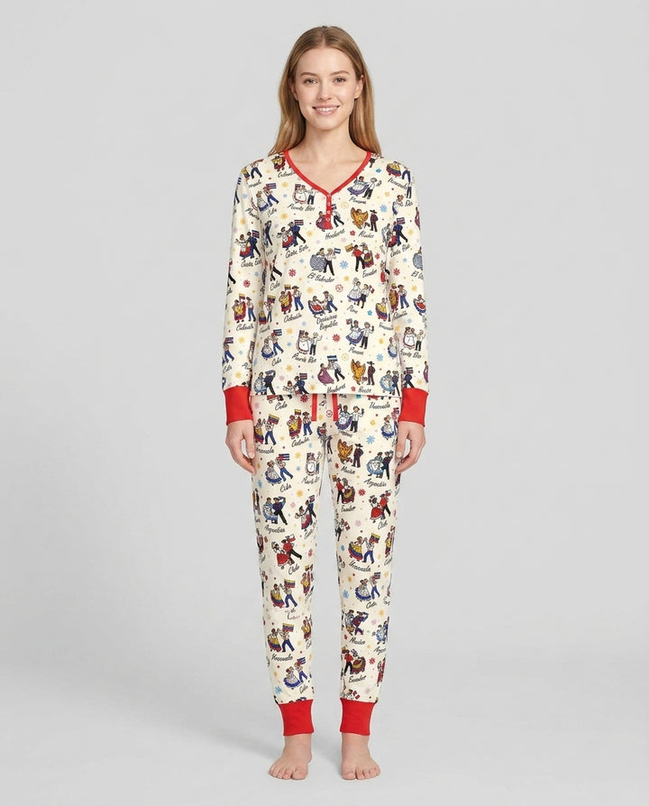 Pijama de bambú personalizado para mujer All About That Base