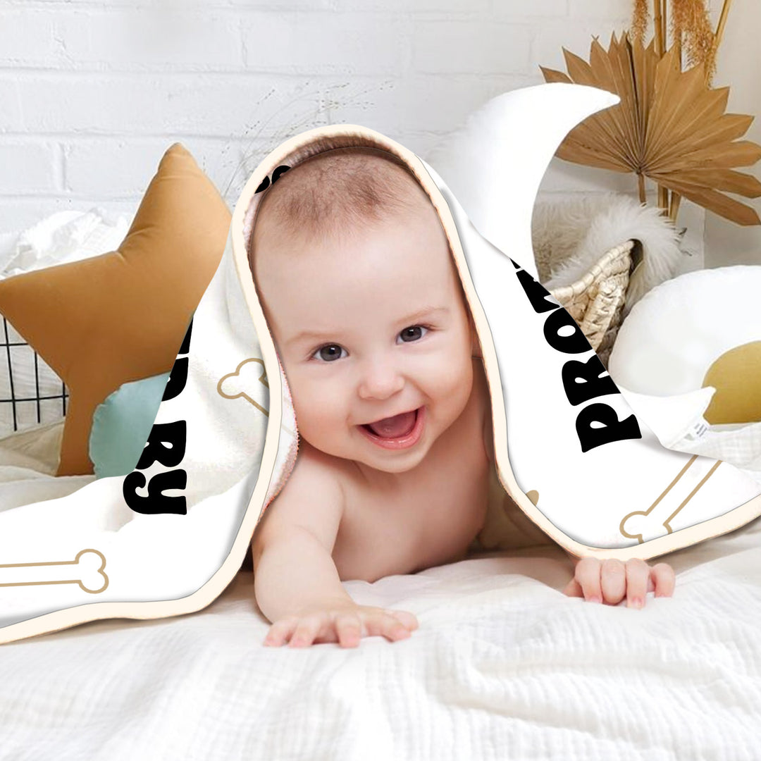 Pet Lover Cartoon Toddler Blanket