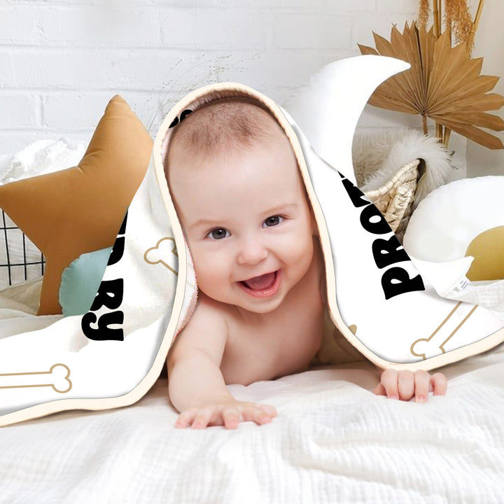 Pet Lover Cartoon Toddler Blanket