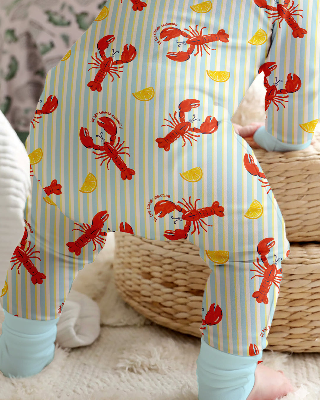 Crawfish Pinch Bamboo Convertible Zippy