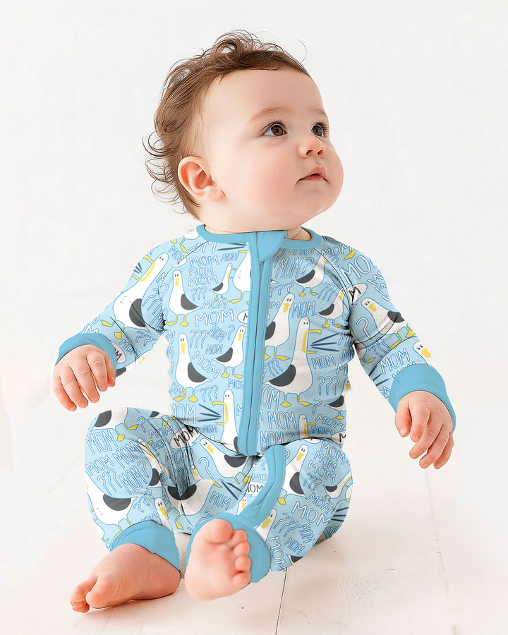 Funny Seagull MOM Convertible Zippy