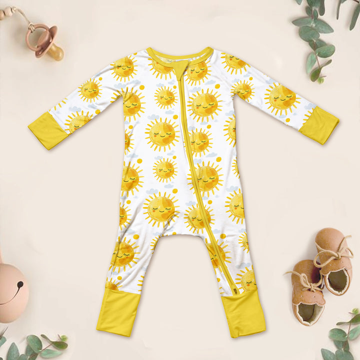 Sunshine Shorty Bamboo Outfit for Baby – Bright and Breezy