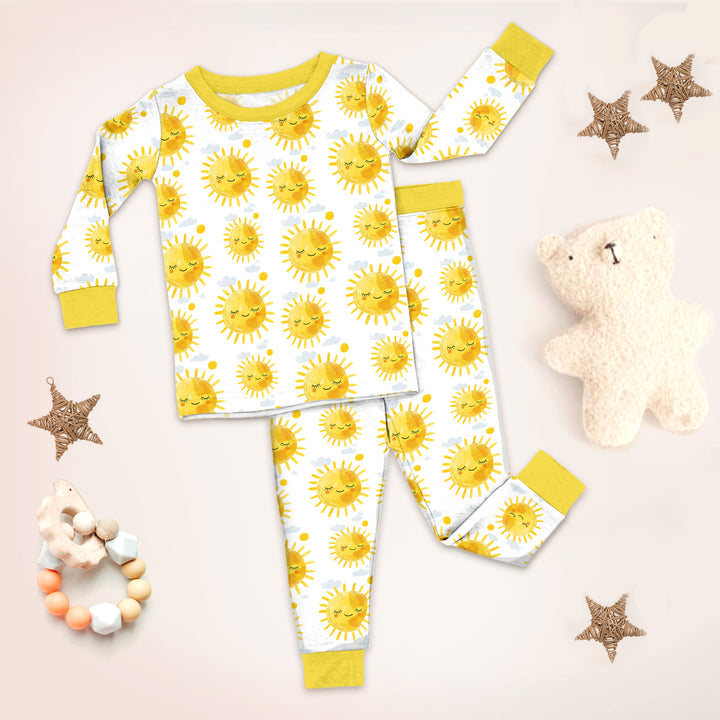 Sunshine Shorty Bamboo Outfit for Baby – Bright and Breezy