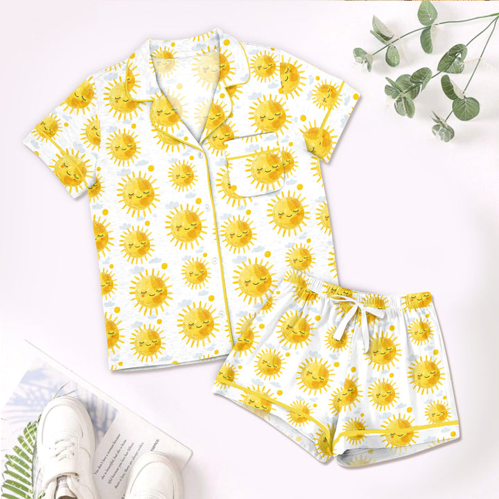 Sunshine Shorty Bamboo Outfit for Kids – Fun and Radiant