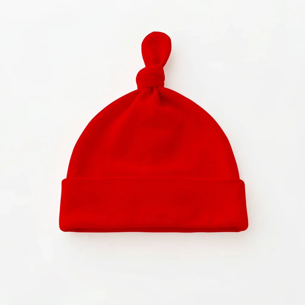 Solid Color Bamboo Knotted Hat