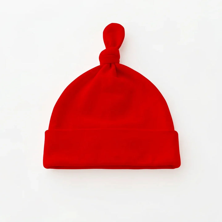 Solid Color Bamboo Knotted Hat