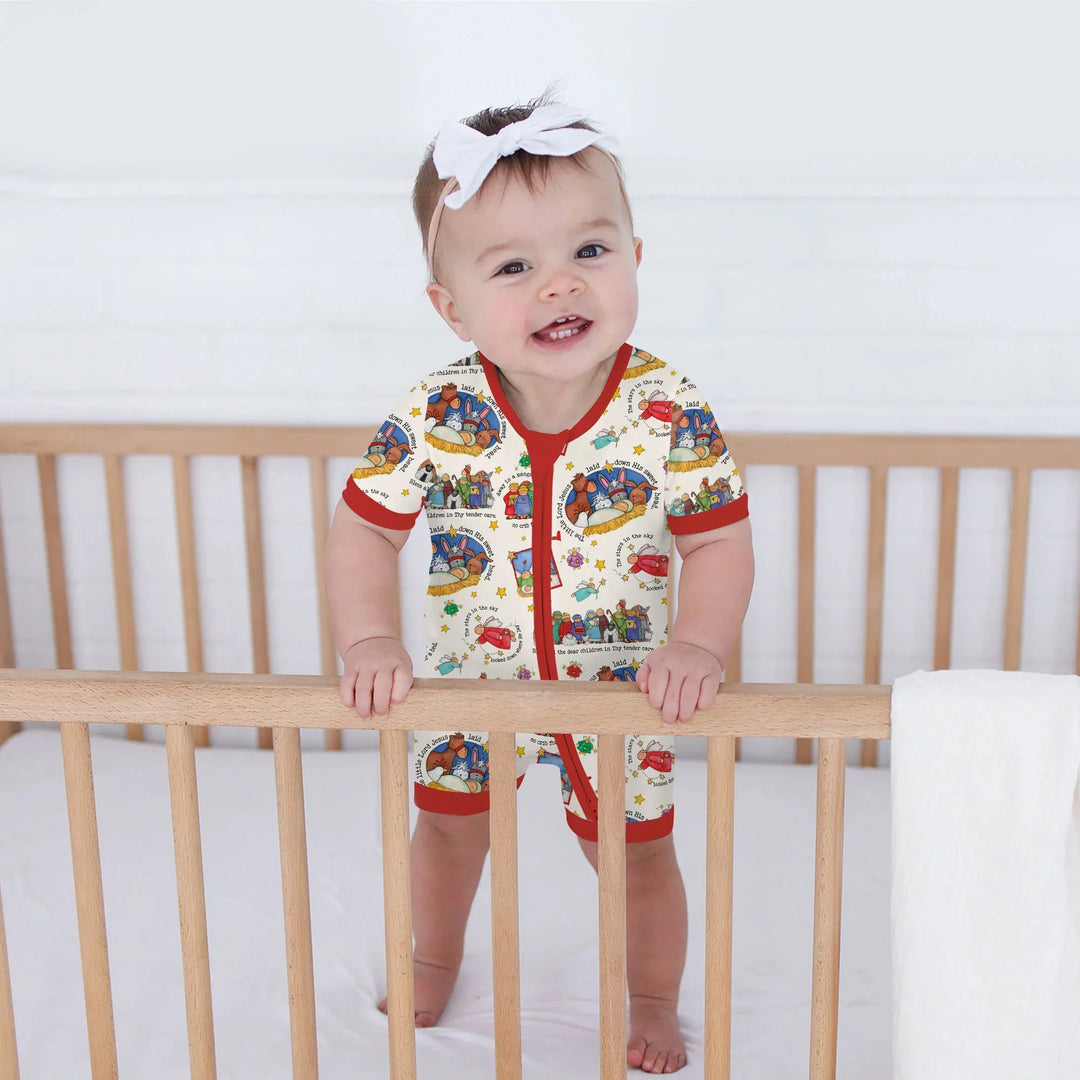 Away In A Manger Blessings Shorty Zippy