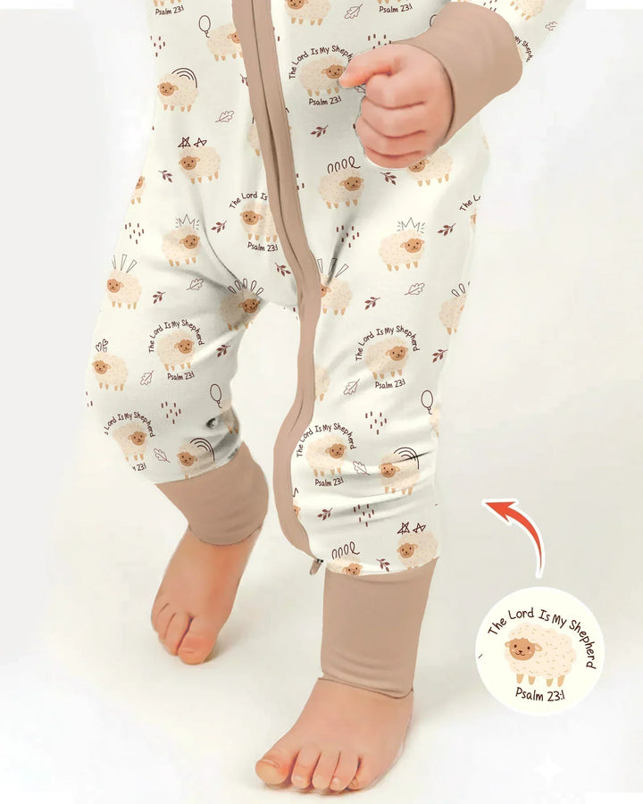 Gerippte Babykleidung mit individuellem Foto - Weich &amp; Skizzenhaft