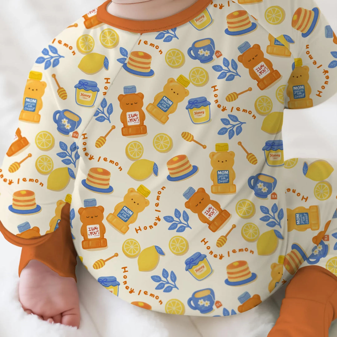 Gerippte Babykleidung mit individuellem Foto - Weich &amp; Skizzenhaft