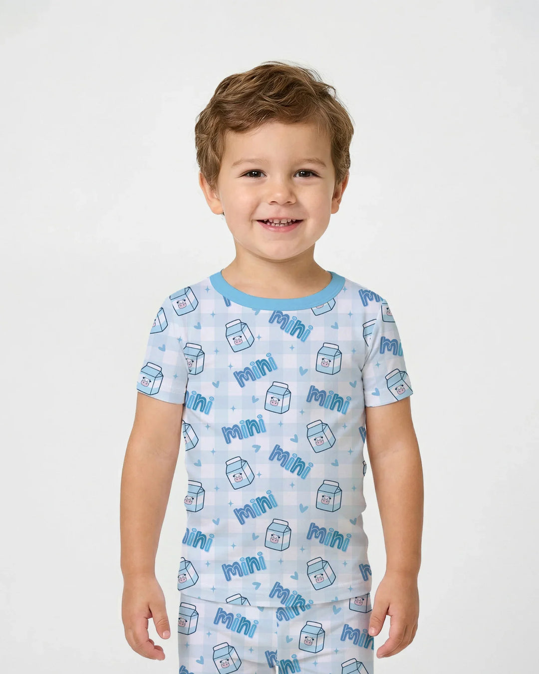Mama & Mini Mother's Day 2026 Bamboo Two Piece Short Sleeve Pajama Set