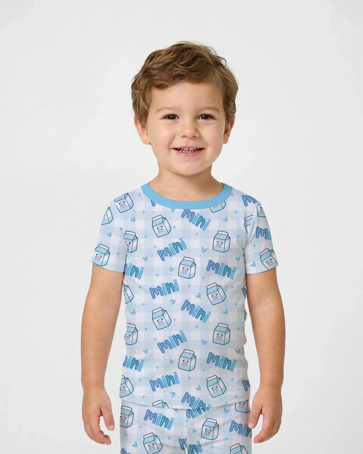 Mama & Mini Mother's Day 2026 Bamboo Two Piece Short Sleeve Pajama Set