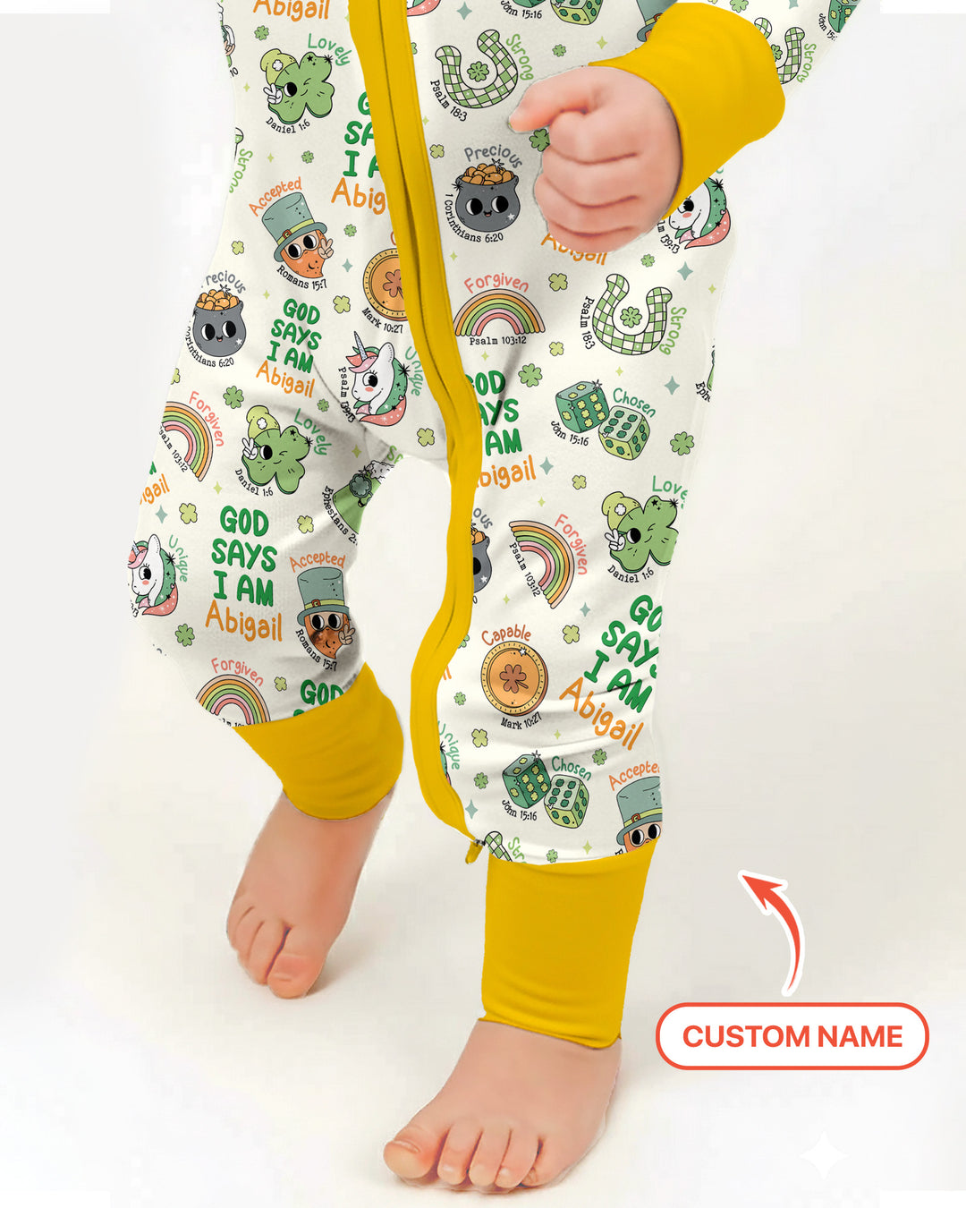 Gerippte Babykleidung mit individuellem Foto - Weich &amp; Skizzenhaft