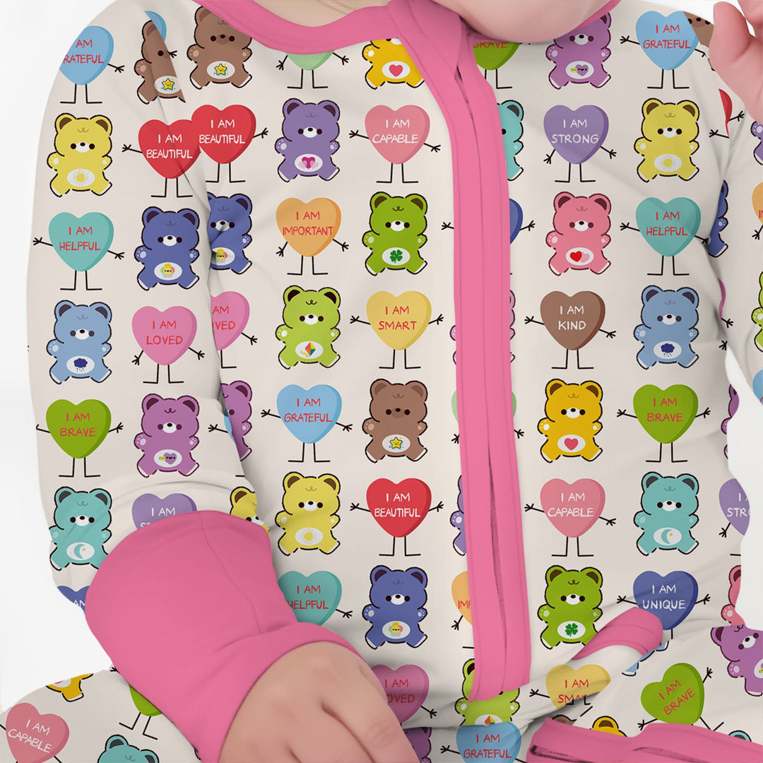 Rainbow Bears Affirmation Convertible Zippy