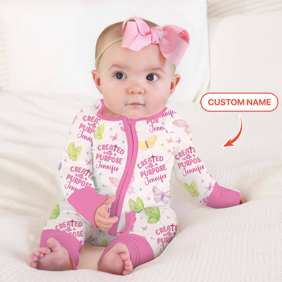 Created With A Purpose Custom Name Convertible Zippy