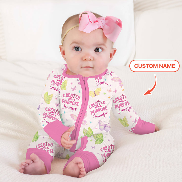 Created With A Purpose Custom Name Convertible Zippy