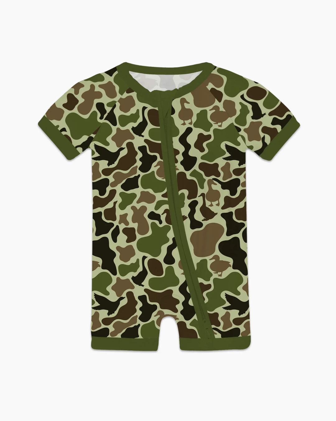 Zippy de bambú corto de camuflaje de caza de pato real