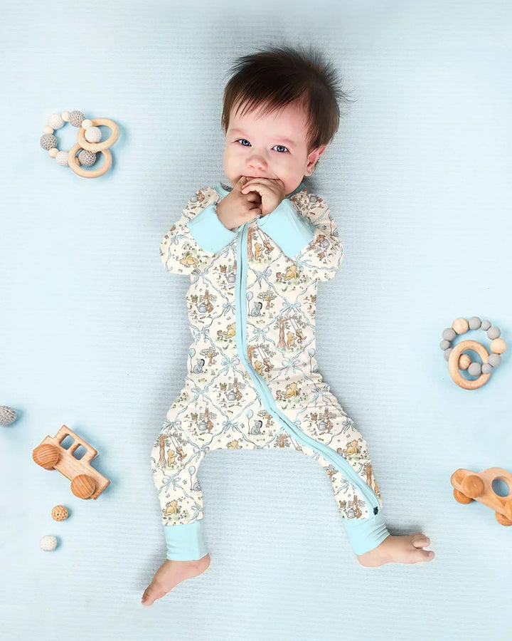 Spring Meadow Friends Bamboo Convertible Zippy
