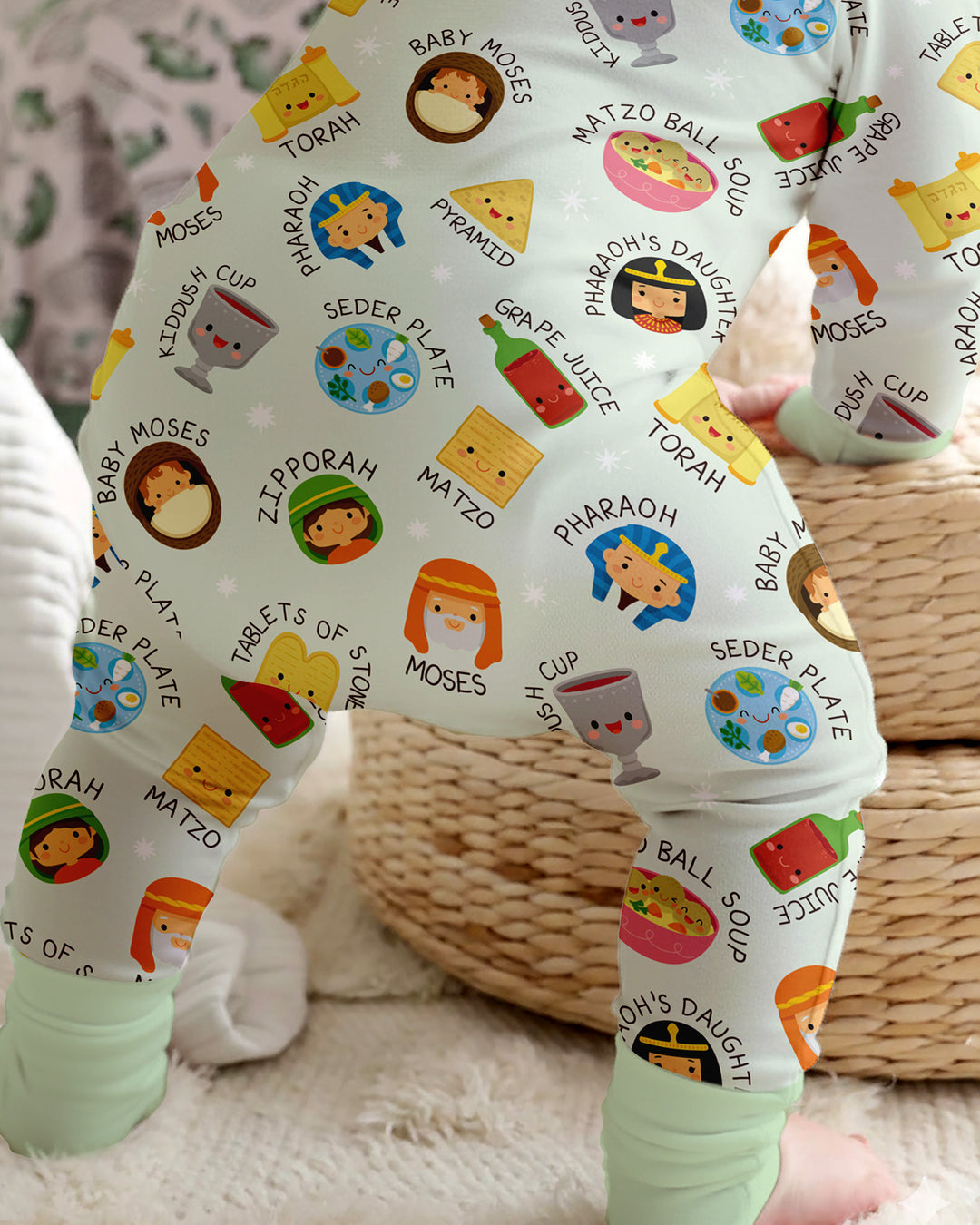 Gerippte Babykleidung mit individuellem Foto - Weich &amp; Skizzenhaft