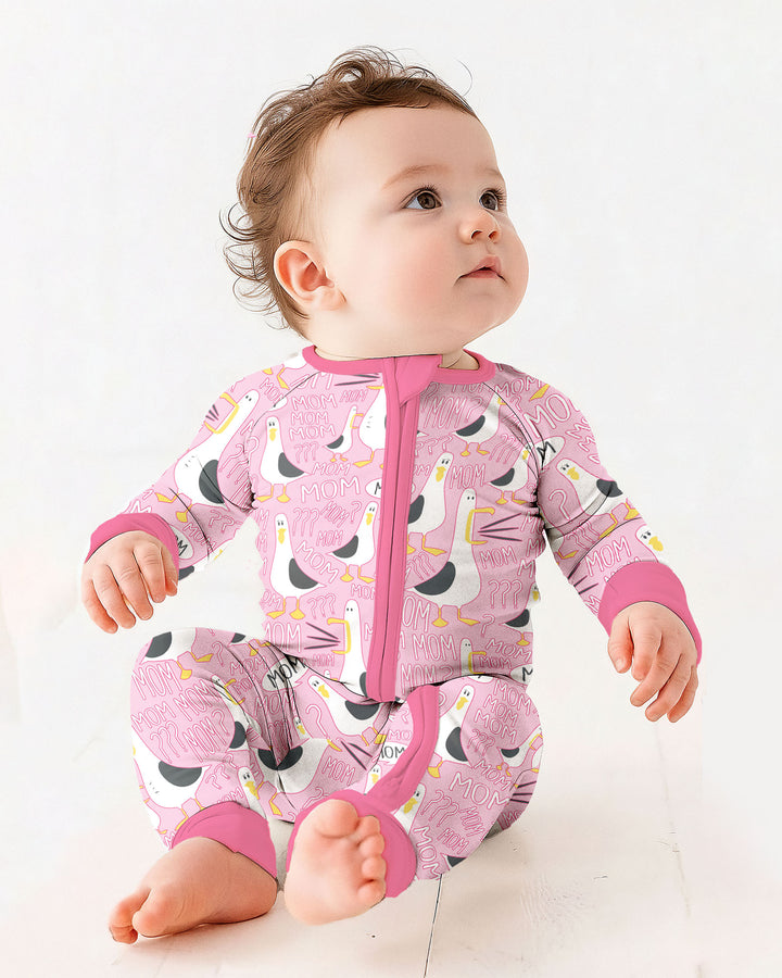 Funny Seagull MOM Convertible Zippy