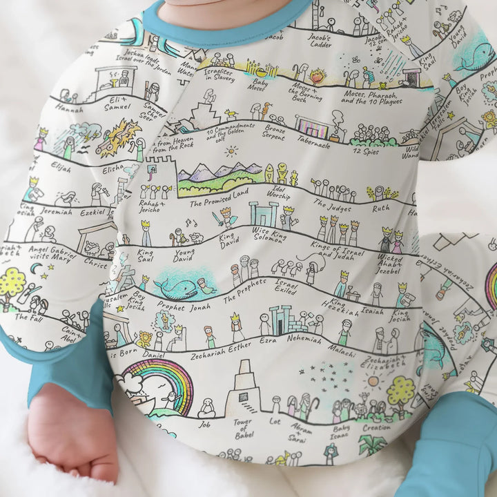 Bible Story Journey Family Matching Convertible Zippy