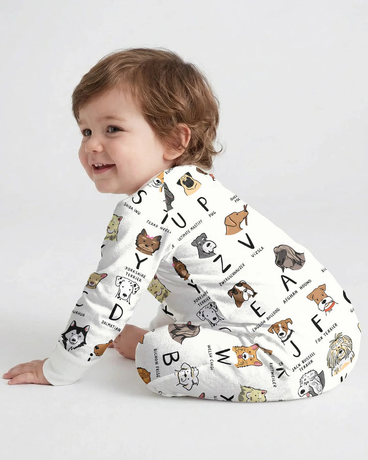 Gerippte Babykleidung mit individuellem Foto - Weich &amp; Skizzenhaft