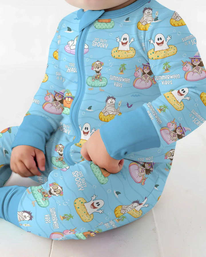 Summerween Cartoon Bamboo Convertible Zippy
