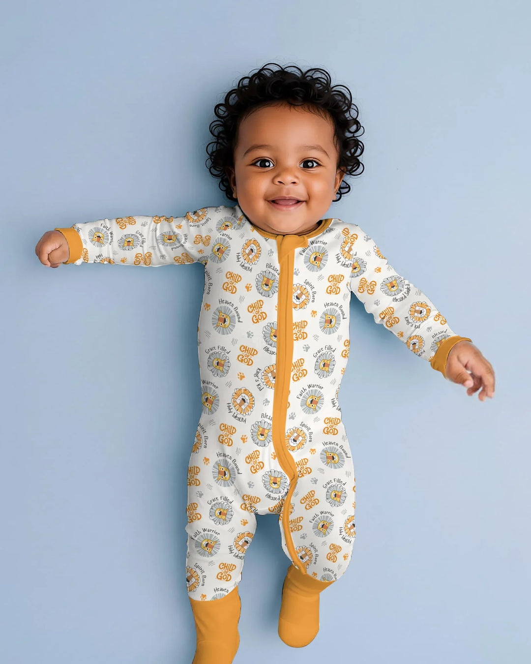 Gerippte Babykleidung mit individuellem Foto - Weich &amp; Skizzenhaft