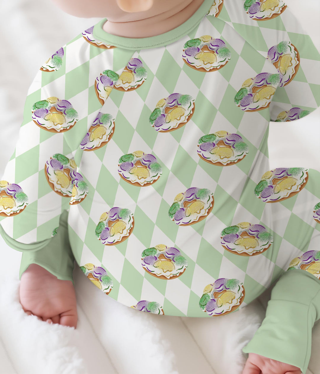 Mardi Gras Donut Convertible Zippy