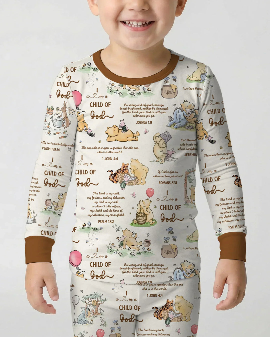 Child of God Whimsy Woodland Two Piece Long Sleeve Pajama Set