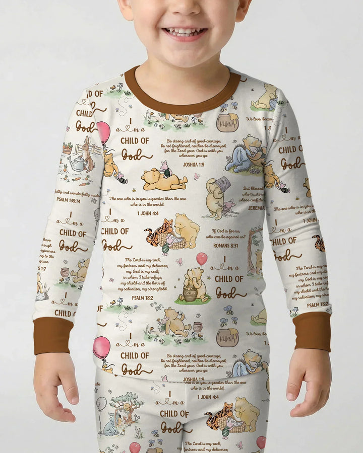 Child of God Whimsy Woodland Two Piece Long Sleeve Pajama Set