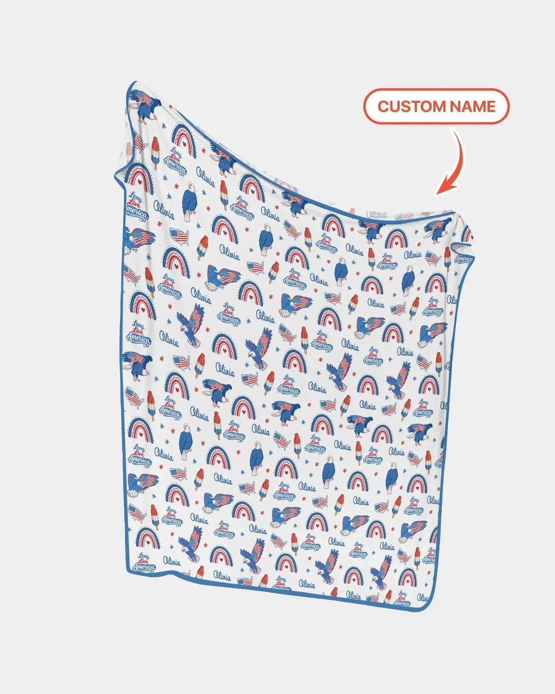 Long Live America Bamboo Blanket