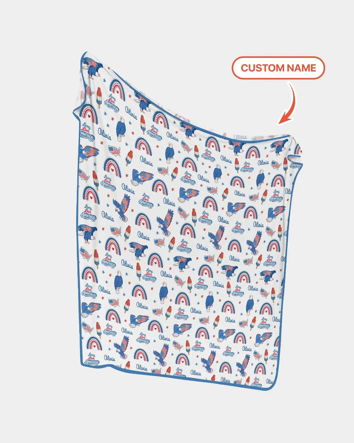 Long Live America Bamboo Blanket