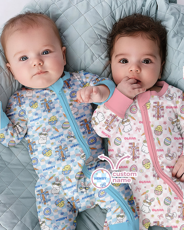 Custom Name Retro Easter Convertible Zippy