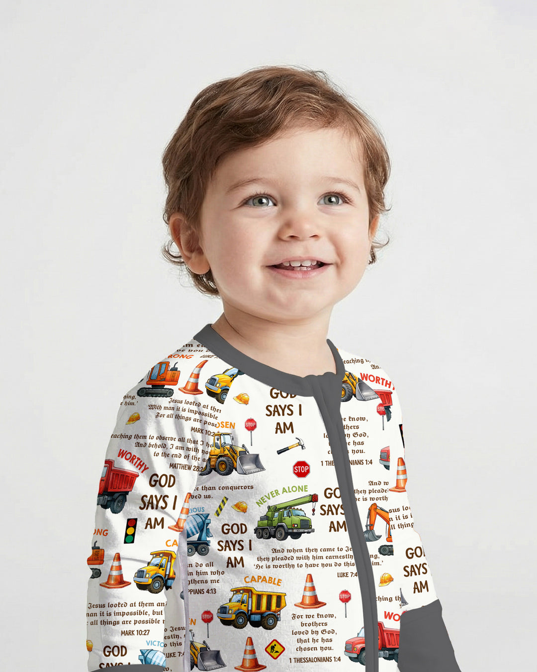 Gerippte Babykleidung mit individuellem Foto - Weich &amp; Skizzenhaft