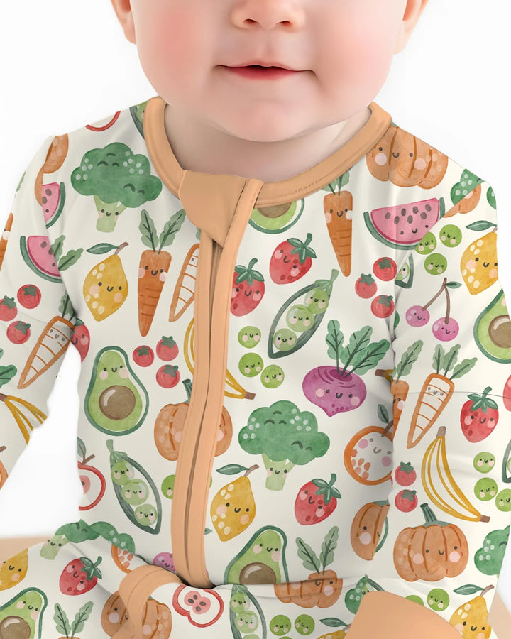 Gerippte Babykleidung mit individuellem Foto - Weich &amp; Skizzenhaft