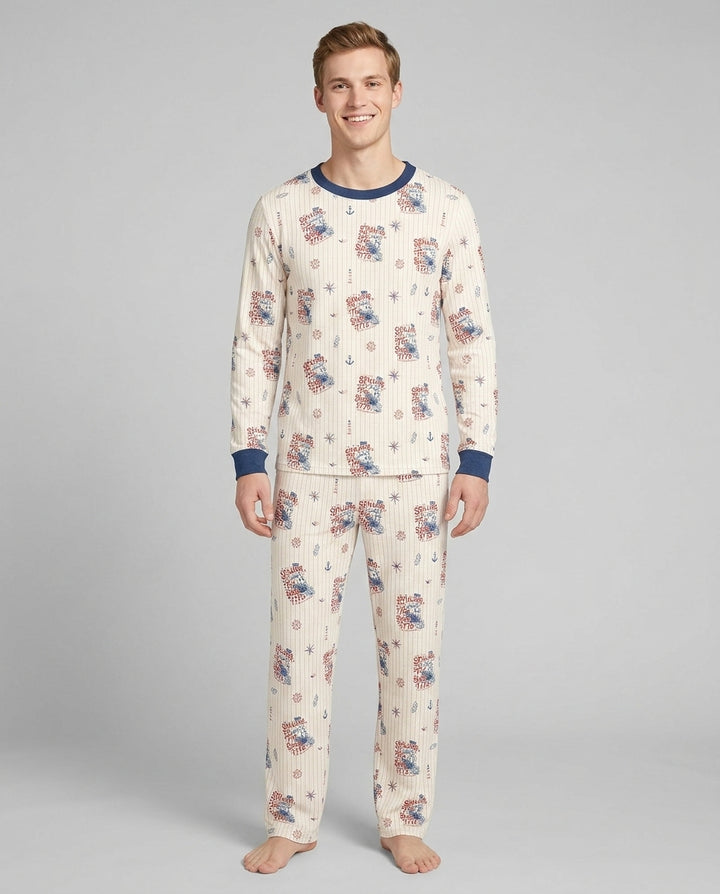 Spilling The Tea Since 1773 Family Matching Bamboo Men's Pajama Set
