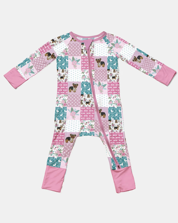 Floral Yorkie Grace Convertible Zippy